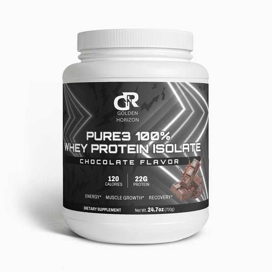 Pure3 100% Whey Protein Isolate (Chocolate)
