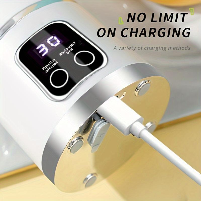 Digital Juicer Blender - Smart LED Display, Diet-Friendly，Leak Proof Design， Healthy Lifestyle