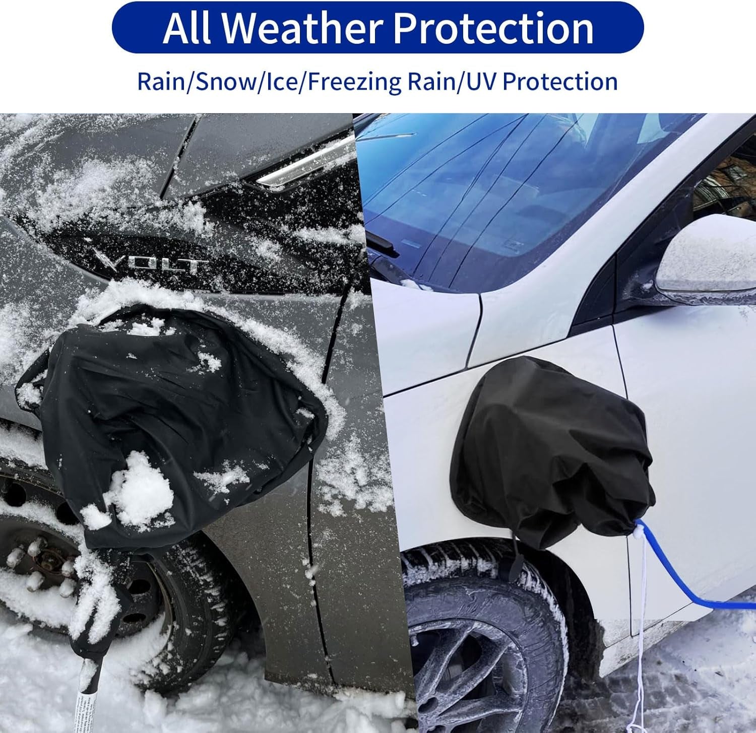 Ultimate EV Charger Port Cover: All-Weather Protection for Your Electric Vehicle - Waterproof, Magnetic Fit for Steel-Bodied Cars