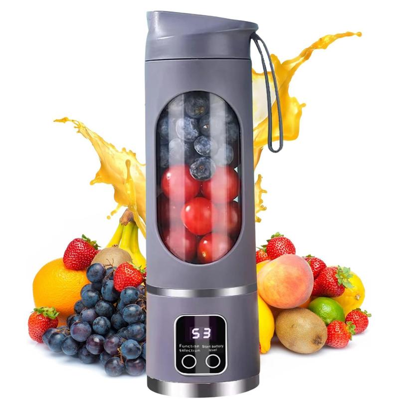 Digital Juicer Blender - Smart LED Display, Diet-Friendly，Leak Proof Design， Healthy Lifestyle
