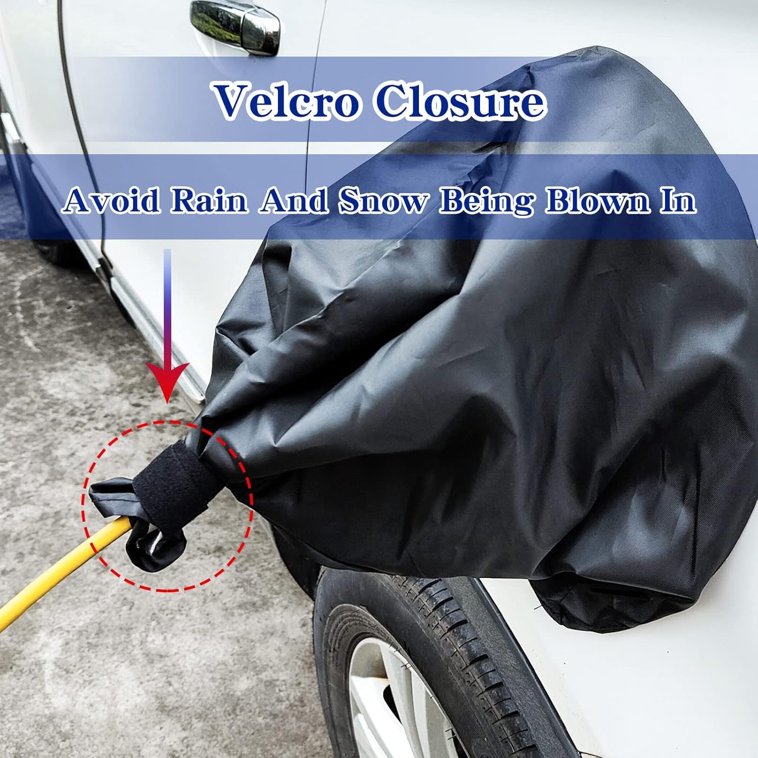 Ultimate EV Charger Port Cover: All-Weather Protection for Your Electric Vehicle - Waterproof, Magnetic Fit for Steel-Bodied Cars