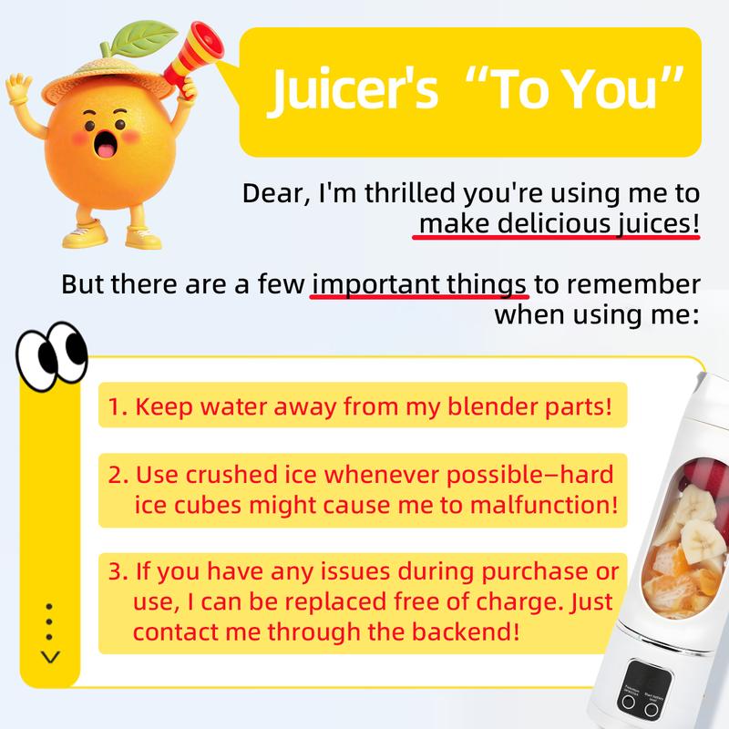 Digital Juicer Blender - Smart LED Display, Diet-Friendly，Leak Proof Design， Healthy Lifestyle