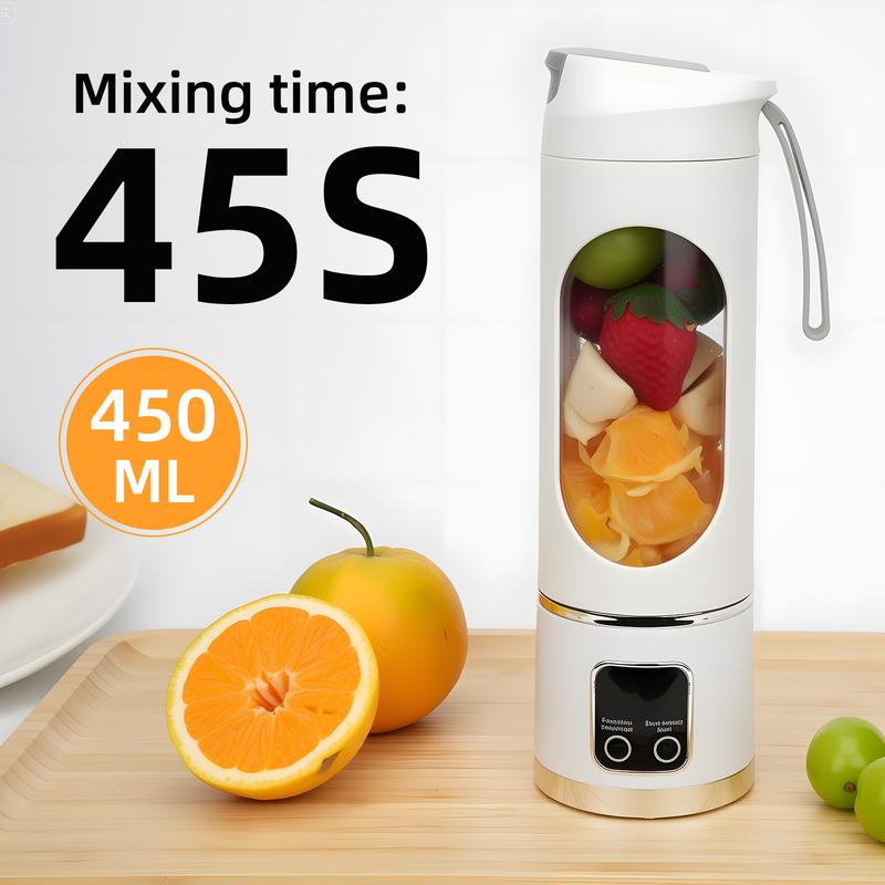 Digital Juicer Blender - Smart LED Display, Diet-Friendly，Leak Proof Design， Healthy Lifestyle